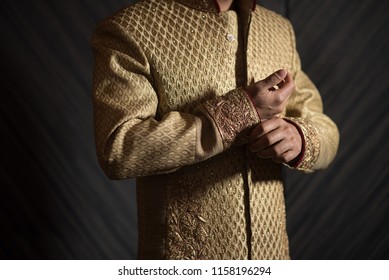 Indian Groom's Sherwani Design