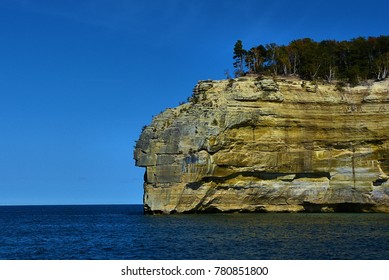 Indian Head Point Pictured Rocks National Stock Photo 780851800 ...