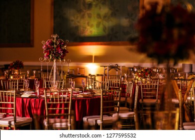 Indian And Hindu Wedding Reception Decor