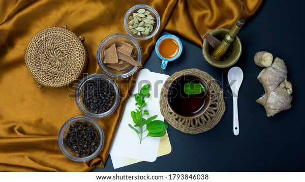 1 394 Home Remedies Indian Images Stock Photos Vectors Shutterstock   Indian Home Remedy Health Drink 600w 1793846038 