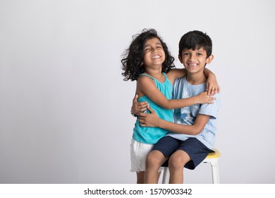 Indian Cute Kids Brother Sister Activities Stock Photo (Edit Now ...