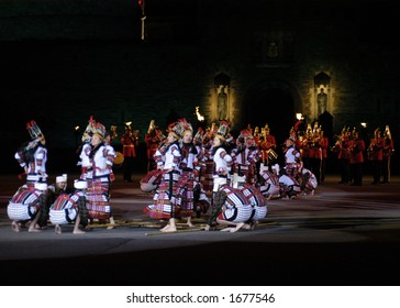 Indian Log Dance Edinburgh Military Tattoo