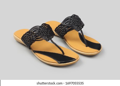 Indian Made Girls Lather Sandals Stock Photo 1697055535 | Shutterstock