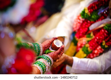 Indian Marriage Traditions South India Stock Photo 1480240712 ...