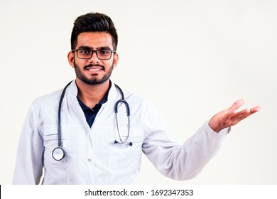 Indian Medical Worker Man Uniform Isolate Stock Photo 1692347353 ...