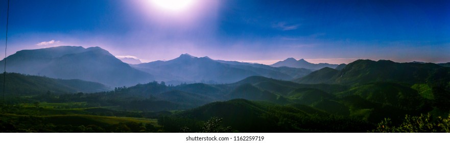Indian mountain panorama - Shutterstock ID 1162259719