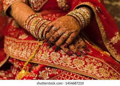 Indian Muslim Wedding Bride Portrait