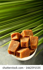 Indian Organic Palm Jaggery On Leaf Stock Photo 1462591532 | Shutterstock