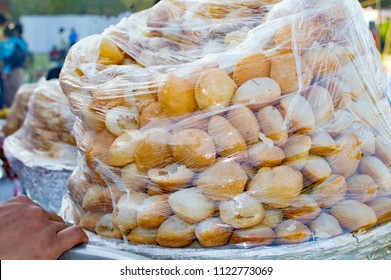 Indian Pani Puri On Sale At A Street Side Shop