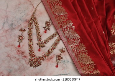 Sari Fabric Royalty-Free Stock Photo