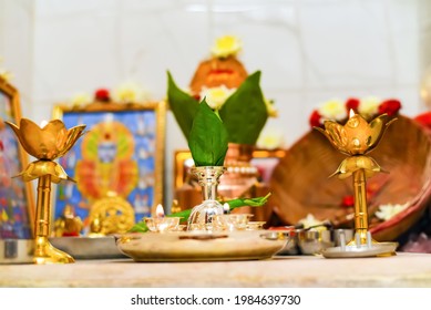 Indian Ritual Plate,Puja Traditional Of India Aarti Thali