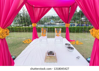 Indian Setup Property Decoration For Wedding