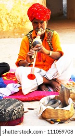 Indian Snake Charmer In Jaipur