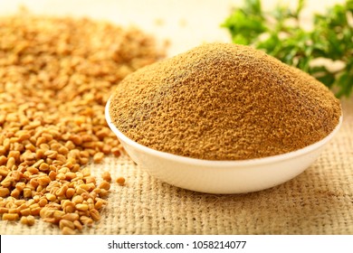 Indian Spice ,curry Powder, Powdered Organic Fenugreek Seeds