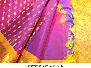 Sari Fabric Royalty-Free Stock Photo