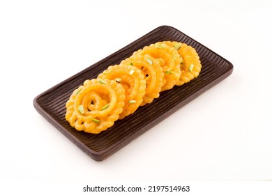 Indian Traditional Sweet Jahangir Also Known As Imarti, Amriti, Omriti, Jahangeer, Jalebi, Jaangiri.