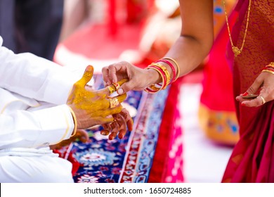 Indian Traditional Wedding: Haldi Ceremony 