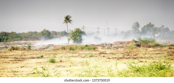 Indian Village Dump Is Burning