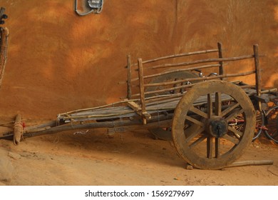 Indian Village Old Bullock Cart Wooden Stock Photo 1569279697 ...