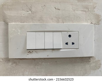 Indian Wall Power Switch White Switch Board And Box