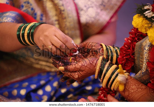 Indian Wedding Candid Closeup Photography Stock Photo Edit Now