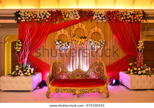 Indian Wedding Decoration Stock Photo (Edit Now) 474330343