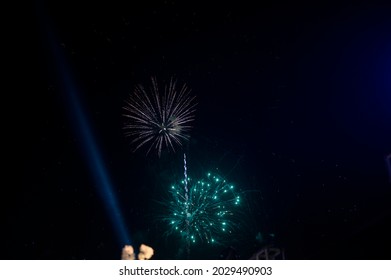 Indian Wedding Fire Works Baraat