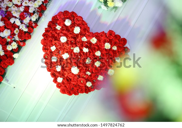 Indian Wedding Flower Garland Images Stock Photo Edit Now 1497824762