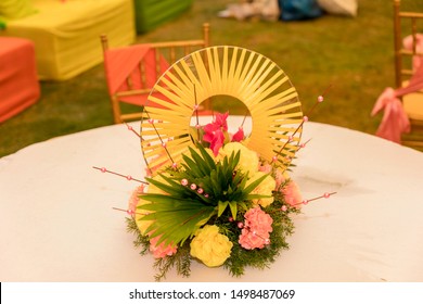 Indian Wedding Flower Arrangement Images Stock Photos Vectors