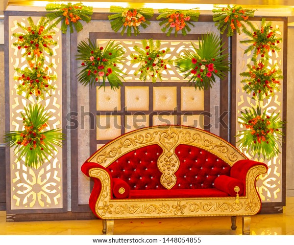 Indian Wedding Stageindian Wedding Decoration Stock Photo Edit