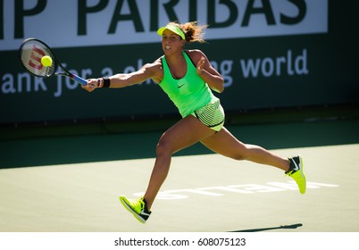 INDIAN WELLS, UNITED STATES - MARCH 11 : Madison Keys At The 2017 BNP Paribas Open WTA Premier Mandatory Tennis Tournament