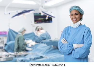 Indian Woman Surgeon