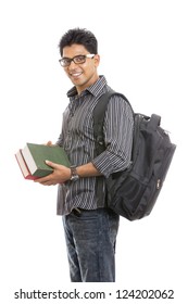 173 College Indian Student Carrying Bag And Books Images, Stock Photos ...