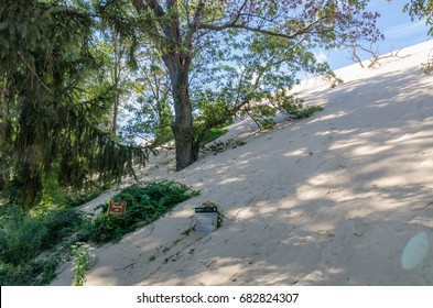 Indiana Sand Dunes Closed Parking