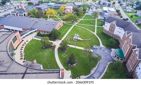 Indiana Tech College Campus Aerial In Fort Wayne