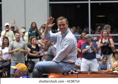 Indianapolis 500 Parade, 2007: Peyton Manning EDITORIAL ONLY