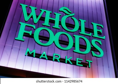 Indianapolis - Circa July 2018: Whole Foods Market. Amazon is expanding Whole Foods delivery in different US states IV