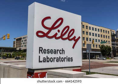 Indianapolis - Circa June 2017: Eli Lilly and Company World Headquarters. Lilly makes Medicines and Pharmaceuticals X