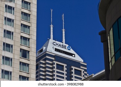 Indianapolis - Circa March 2016: Chase Bank. Chase Is The U.S. Consumer And Commercial Banking Business Of JPMorgan Chase II