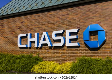 Indianapolis - Circa October 2016: Chase Bank. Chase Is The U.S. Consumer And Commercial Banking Business Of JPMorgan Chase V