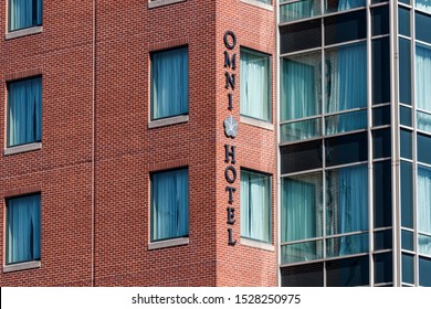 Indianapolis - Circa October 2019: Omni Hotel And Resort. Omni Hotels Are Privately Held By TRT Holdings