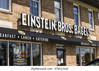 Indianapolis - Circa September 2016: Einstein Bros. Bagels Quick-Casual Restaurant III