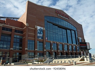 INDIANAPOLIS - DEC 1: Lucas Oil Stadium Home Of The Indianapolis Colts Will Be Host Stadium For Super Bowl XLVI December 1, 2011 In Indianapolis, IN