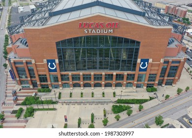 Indianapolis, Indiana May 22, 2021
Lucas Oil Stadium Home Of The NFL Indianapolis Colts.