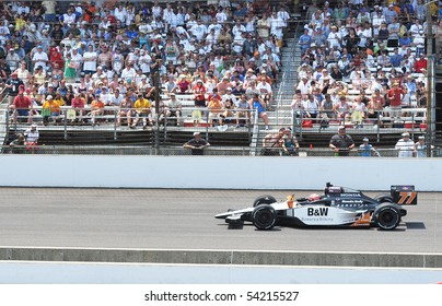 INDIANAPOLIS, IN - MAY 30: Indy Car Driver Alex Tagliani Is Running In The Indy 500 Race May 30, 2010 In Indianapolis, IN