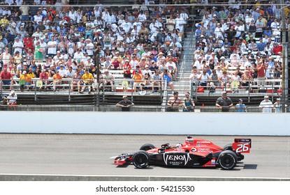 INDIANAPOLIS, IN - MAY 30: Indy Car Driver Marco Andretti Is Running In The Indy 500 Race May 30, 2010 In Indianapolis, IN