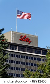 INDIANAPOLIS - OCTOBER 1: The Eli Lilly And Company World Headquarters Building In Downtown Indianapolis, Indiana, On October 1, 2011. The Global Pharmaceutical Company Was Founded In 1876.