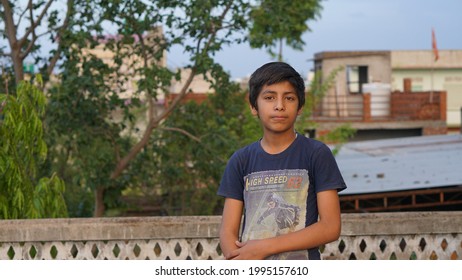 India,rajasthan,sikar,reengus,may2021,An Adorable Young Indian Boy Day Dreaming