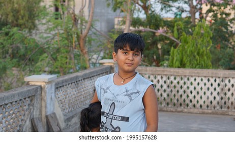 India,rajasthan,sikar,reengus,may2021,An Adorable Young Indian Boy Day Dreaming