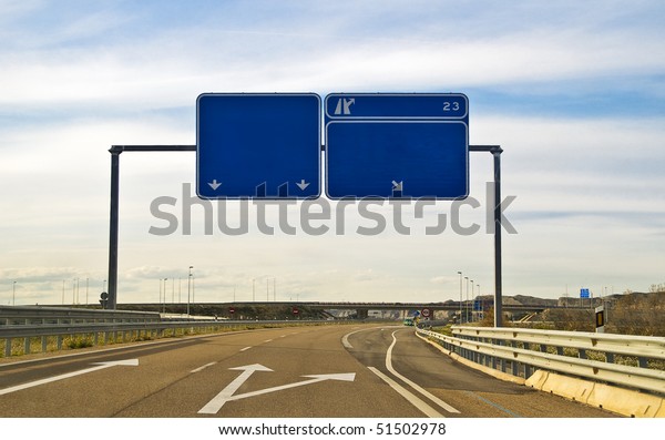 Indicators On Highway Stock Photo (Edit Now) 51502978